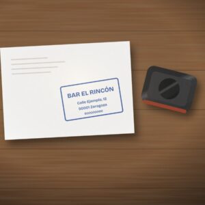 Sellos de caucho personalizados para hostelería