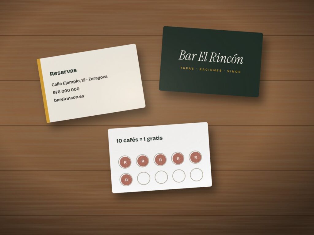 Tarjetas de visita